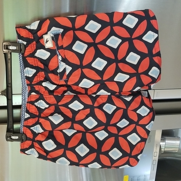 💕TED BAKER💕 Large Geo Print Swim Shorts L NWT - Picture 2 of 10